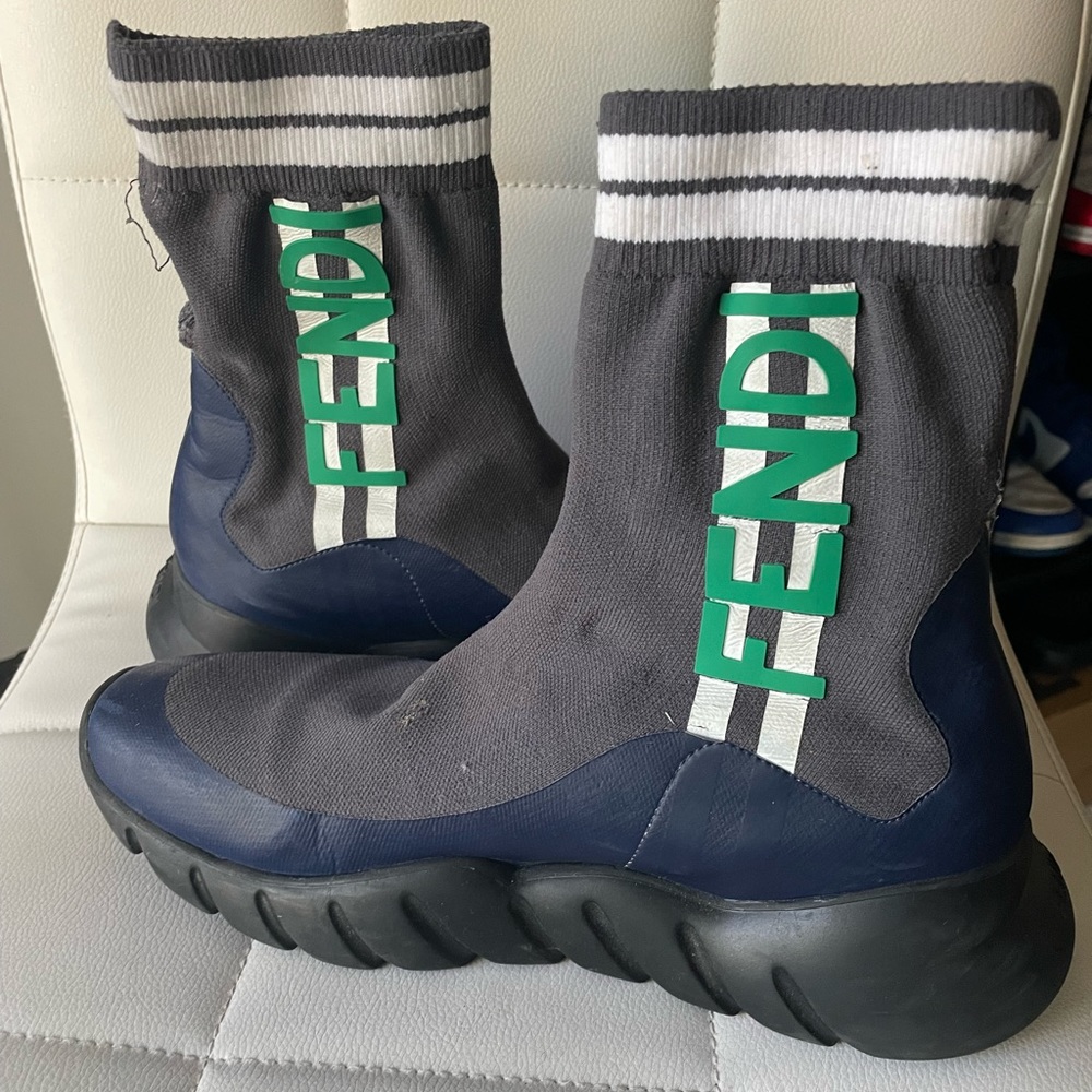 Women Fendi socks boots size 9.5